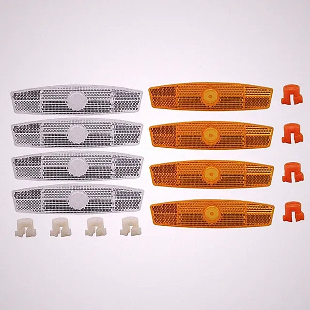 4Pcs Foldings Bikes Reflectors Bikes Wheel Reflectors Bikes Spoke Reflectors