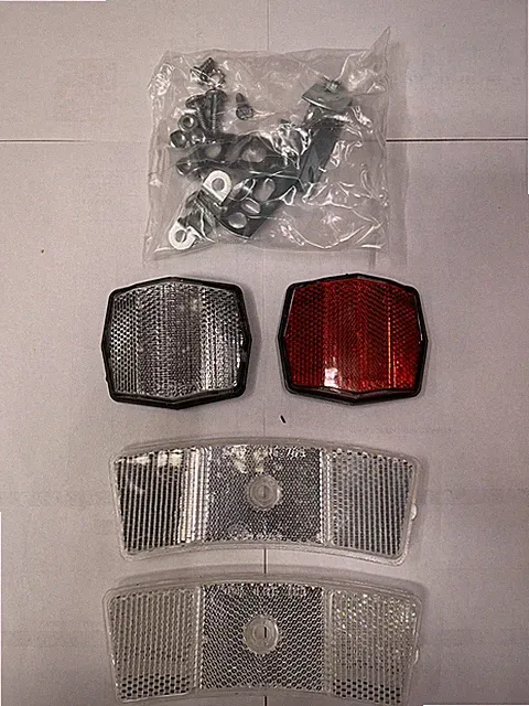 Bicycle Reflectors 4 Piece Set