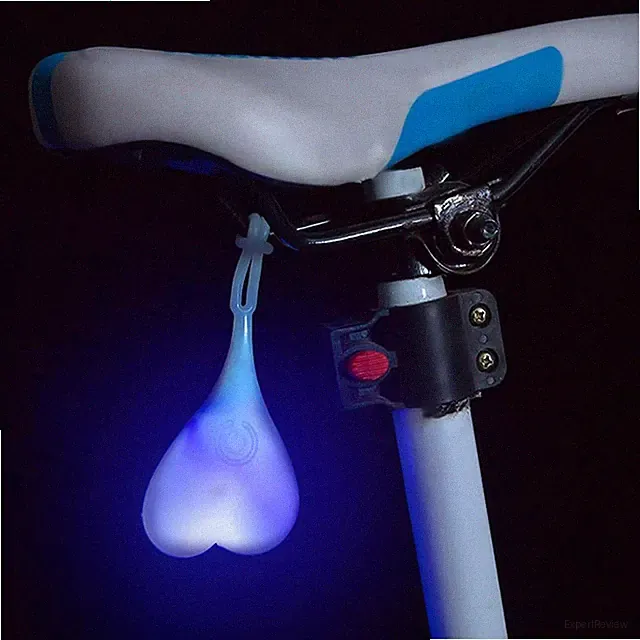 Bike Reflectors LED Bicycle Rear Lights Cycling Balls Tail Light Seat Back Egg