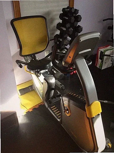 Livestrong recumbant Bike LS6.0R ,spare seat included,seatback upgraded